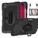 PC + TPU чехол Carbon Armor Cover Tablet на Apple iPad Air 4 10.9'' (2021) черный 096274 фото 1