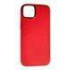 TPU чохол Leather New на iPhone 14 Plus (на айфон 14 плюс) червоний 086714 фото 1