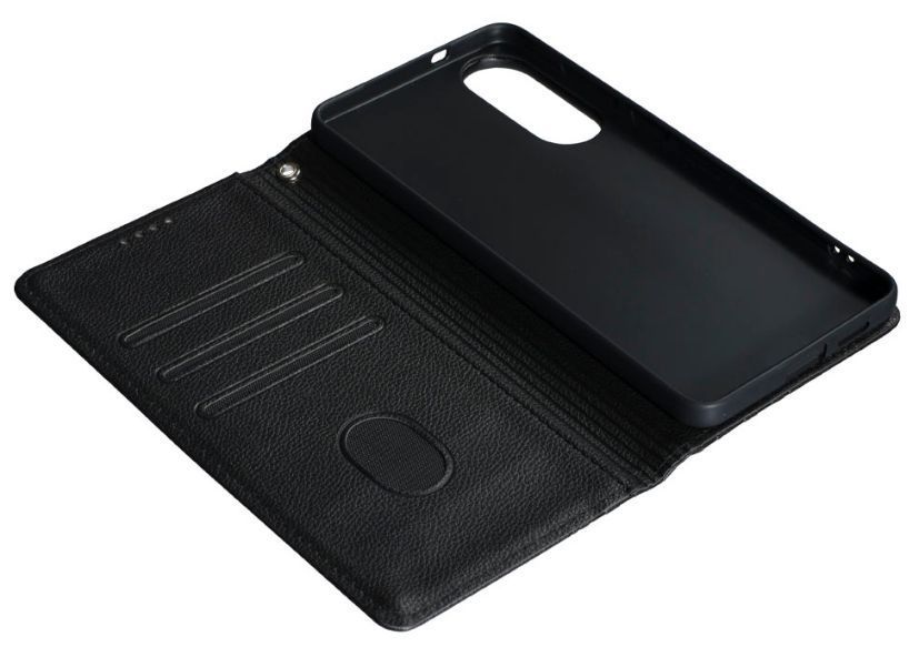 Чехол книжка Deluxe на Samsung Galaxy S25 Edge / черный 202845 фото
