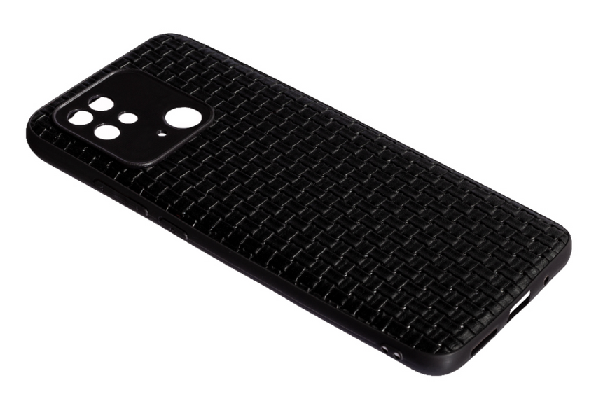 Чохол накладка Leather Case для Xiaomi Poco C40 (на поко Ц40) плетінка 086062 фото