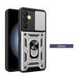 PC + TPU чохол Camshield Armor для Samsung Galaxy M56 (5G) / сріблястий 099869 фото