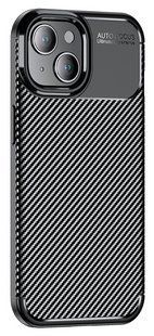 TPU чохол накладка Autofocus для iPhone 14 / чорний 201859 фото