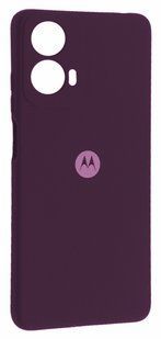 Чехол силиконовый Soft touch для Motorola G24 / (grape) 200037 фото