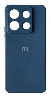 Чехол Soft touch для Xiaomi Redmi Note 13 Pro (5G) / синий 095231 фото