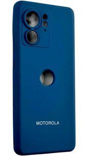 Чохол силіконовий Soft touch для Motorola Edge 40 синій 094652 фото