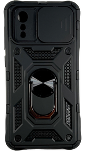 PC + TPU чохол Camshield armor для ZTE Blade L9 (на зті блейд л9) чорний 85922 фото