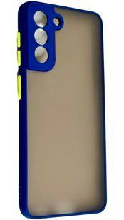 TPU чохол накладка Matte Color Case для Samsung Galaxy S21 синій 092193 фото