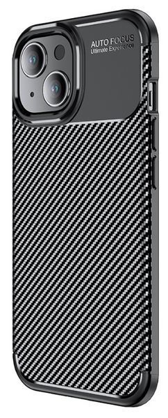 TPU чохол накладка Autofocus для iPhone 14 / чорний 201859 фото