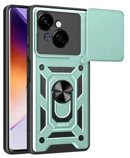 PC + TPU чехол Camshield Armor для Tecno Spark Go 1 (KL4) / светло-зеленый 201674 фото