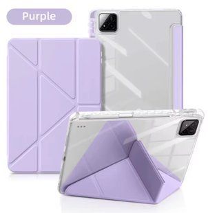 Чехол книжка Transparent Origami на Xiaomi Pad 7 (11.2") / фиалковый 100708 фото
