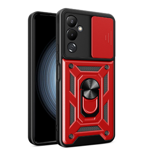 PC + TPU чехол Camshield armor для Tecno POVA Neo 2 / красный 089282 фото
