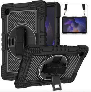 Чехол Carbon Armor Cover Tablet на Samsung Galaxy Tab A7 Lite 8.7" (SM-T220) / черный 093693 фото