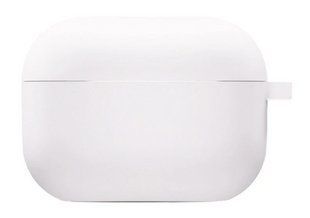 Силиконовый чехол с карабином для AirPods 4 / белый 201810 фото