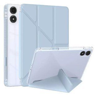 Чохол книжка Transparent Origami на Xiaomi Redmi Pad 2 Pro (12.1") / блакитний 100684 фото