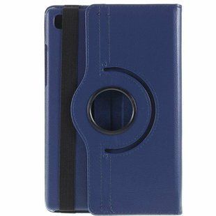 Кожаный чехол книжка 360 для Samsung Galaxy Tab А7 10.4 T500 T505 / синий 100549 фото