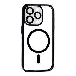 Чехол Aluminium With Magsafe для iPhone 15 Pro Max Black 095203 фото