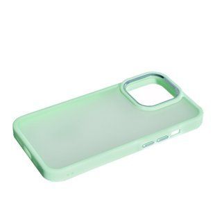 TPU чохол Matte Metal Buttons на iPhone 14 Pro Max (на айфон 14 про макс) бірюзовий 086615 фото