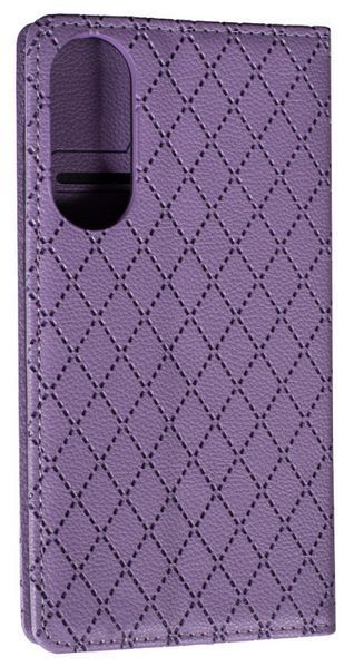 Чохол книжка Deluxe на Samsung Galaxy S25 Edge / фіолетовий 202846 фото