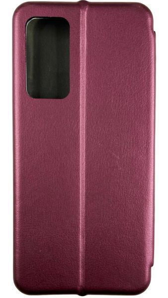 Чохол книжка Elegant book на Xiaomi 12 Lite / бордовий 087862 фото