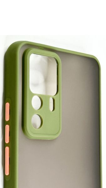 TPU чохол накладка Matte Color Case для Xiaomi 12T Pro світло-зелений 092093 фото