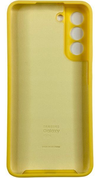 Чехол Soft touch для Samsung Galaxy S22 Plus желтый 095378 фото