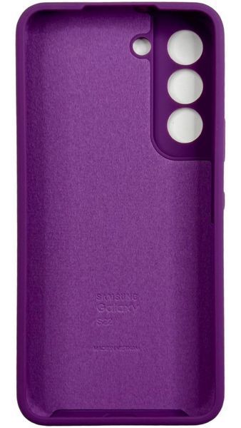 Чохол Soft touch для Samsung Galaxy S22 / баклажановий 087762 фото