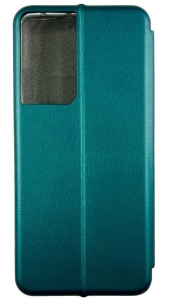 Чохол книжка Elegant book для Samsung Galaxy S21 Ultra / смарагдовий 093019 фото