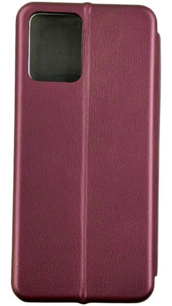 Чохол книжка Elegant book для Motorola G23 / бордовий 91893 фото