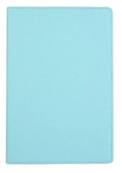 Шкіряний чохол-книжка 360 на Samsung Galaxy Tab S9 FE Plus (12.4") / блакитний 200201 фото
