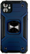 PC + TPU чехол New Transformer на iPhone 11 (на айфон 11) синий 085774 фото 1