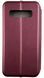 Чохол книжка Elegant book для Samsung Galaxy S10 бордовий 091436 фото 2