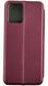 Чохол книжка Elegant book для Motorola G23 / бордовий 91893 фото 2