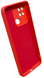 Чохол силіконовий Soft touch для Xiaomi Redmi 10C / червоний 086308 фото 3
