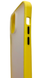 TPU чохол Matte Color Case (TPU) на iPhone 14 Pro Max (на айфон 14 про макс) жовтий 086262 фото 3
