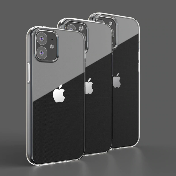 Ультратонкий 0,3 мм чохол для Apple iPhone 12 Pro прозорий (на айфон 12 про) 081947 фото
