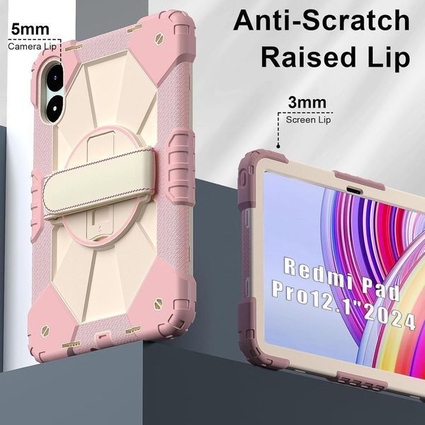 Чохол Protective force на Xiaomi Redmi Pad Pro 12.1" / рожевий 097773 фото