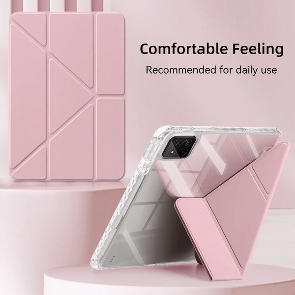 Чехол книжка Transparent Origami на Xiaomi Pad 7 (11.2") / фиалковый 100708 фото