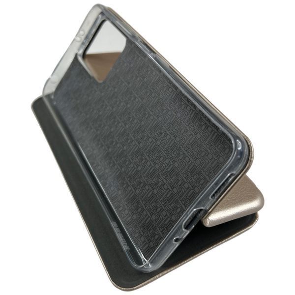 Чохол книжка Elegant book для Poco X5 5G / золотистий 087713 фото