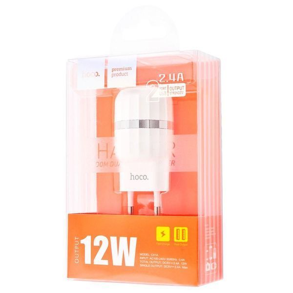 СЗУ Hoco C41A 2.4A 2USB 16931 фото
