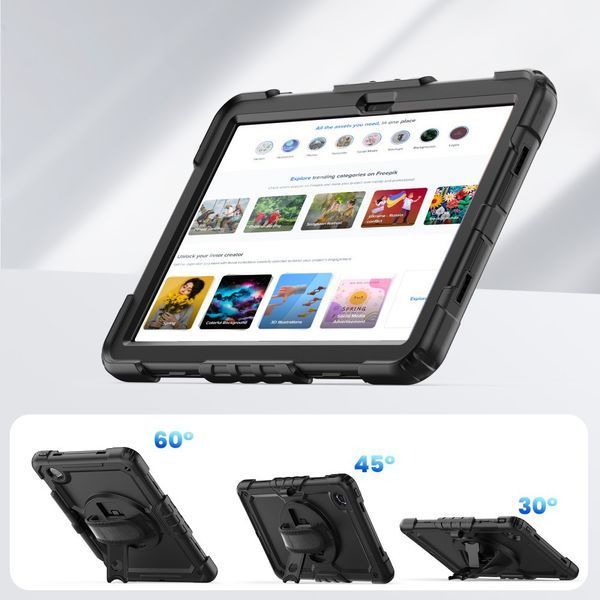 Чехол Carbon Armor Cover Tablet на планшет Lenovo Tab K11 2024 (11") / чорний 201843 фото