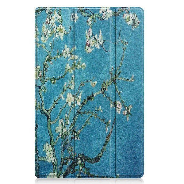 Чохол книжка Crazy Horse для Lenovo Tab M10 Plus (3rd Gen) 10.61" / flowers 093285 фото