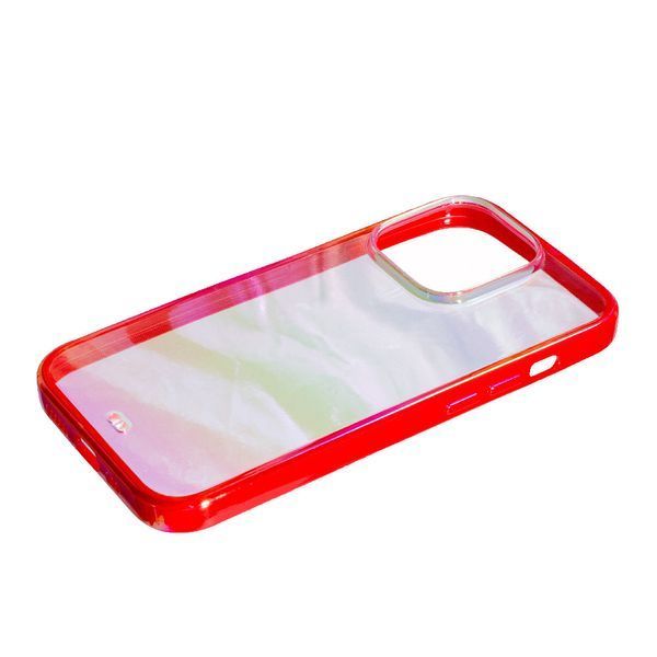 TPU чехол Gradient Color на iPhone 14 Pro (на айфон 14 про) красный 086665 фото