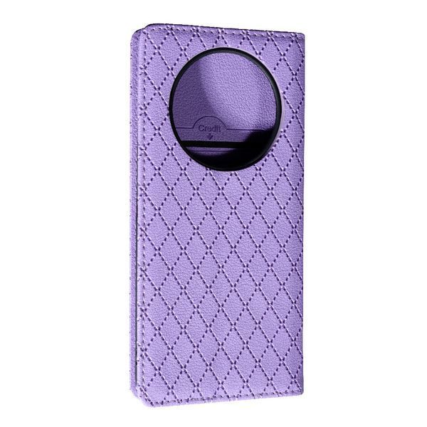 Чехол книжка Deluxe на Xiaomi Redmi A3 фиолетовый 096305 фото