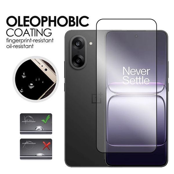 Защитное стекло для OnePlus Nord CE5 / черный 100252 фото