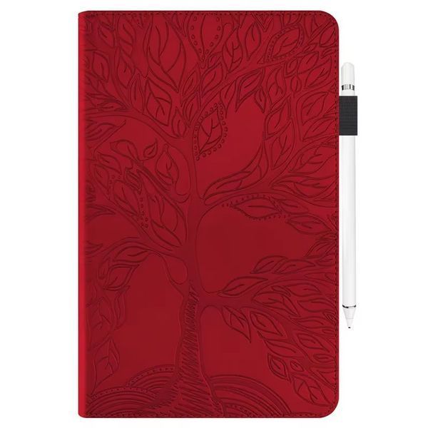 Чохол-книжка Wood Book на планшет Xiaomi Redmi Pad Pro (12.1") / червоний 098703 фото