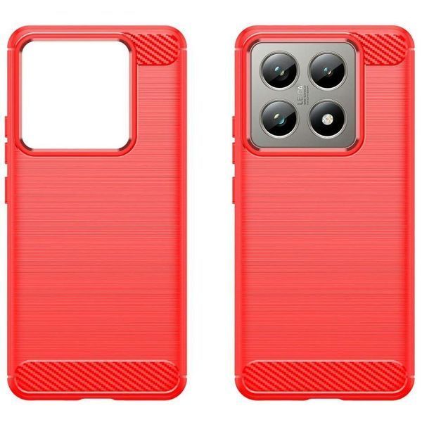 TPU чохол накладка Urban для Xiaomi 14T Pro / червоний 098246 фото