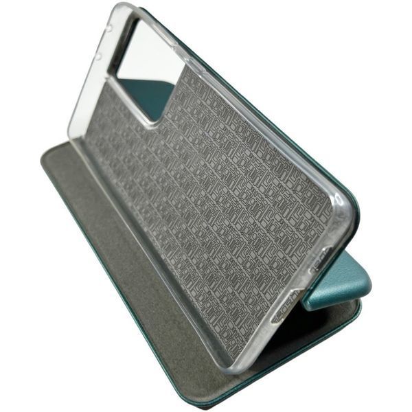 Чохол книжка Elegant book для Samsung Galaxy S21 Ultra / смарагдовий 093019 фото