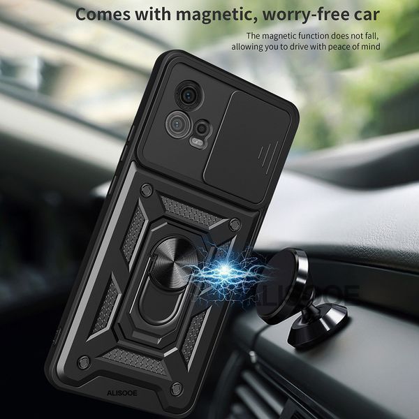 PC + TPU чехол Camshield Armor для Motorola G32 / красный 089383 фото