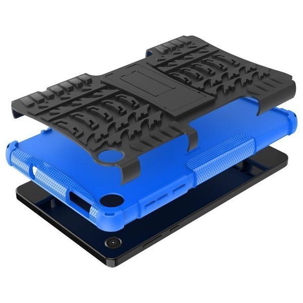 PC + TPU чехол Armor на Lenovo Tab M8 (4th Gen) синий 095555 фото