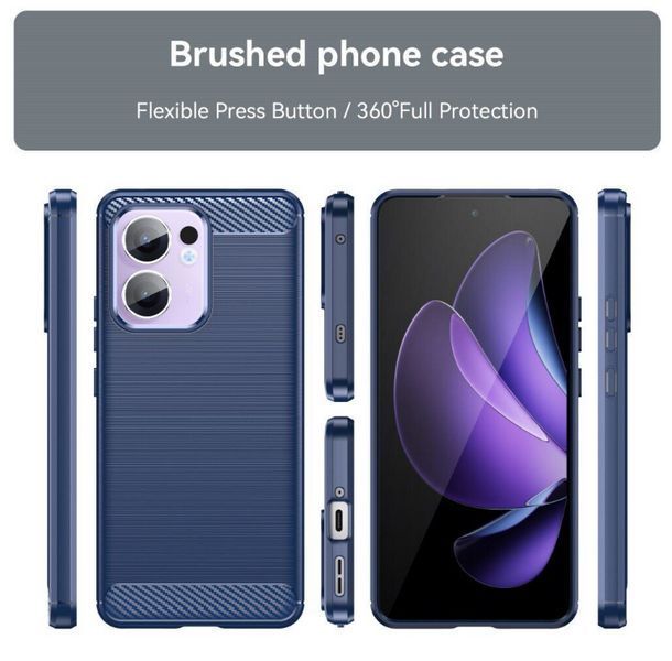 TPU чохол накладка Urban для OPPO Reno 13F (4G) / чорний 203298 фото